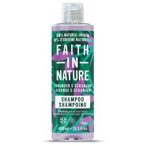 FAITH IN NATURE SCHAMPO LAVENDEL & GERANIUM 400ML