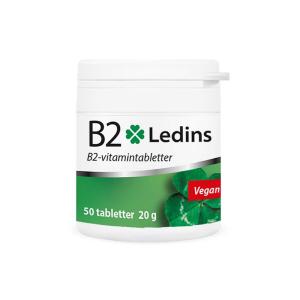LEDINS VITAMIN B2 50 TABLETTER
