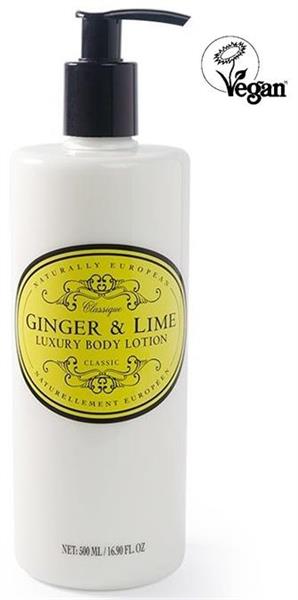 LUXURY BODY LOTION GINGER & LIME 500ML