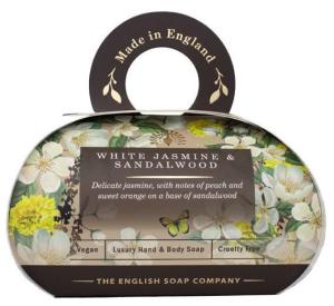 LUXURY BATH  SOAP WHITE JASMINE & SANDALWOOD 260G