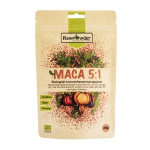 RAWPOWDER MACA 5:1 KONCENTRERAT 200G EKO