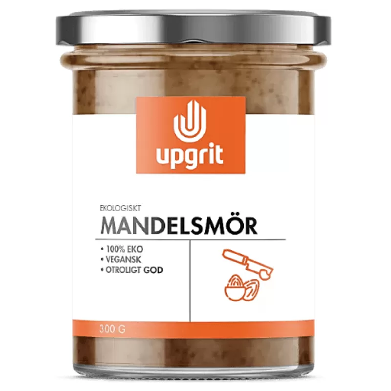 UPGRIT MANDELSMÖR EKO 300G