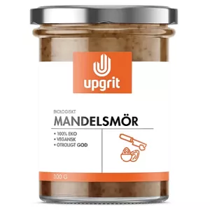 UPGRIT MANDELSMÖR EKO 300G  