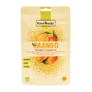 RAWPOWDER MANGO PULVER FRYSTORKAD 125G EKO