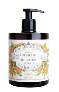 MARSIELLE SOAP ROSE GERANNIUM 500ML