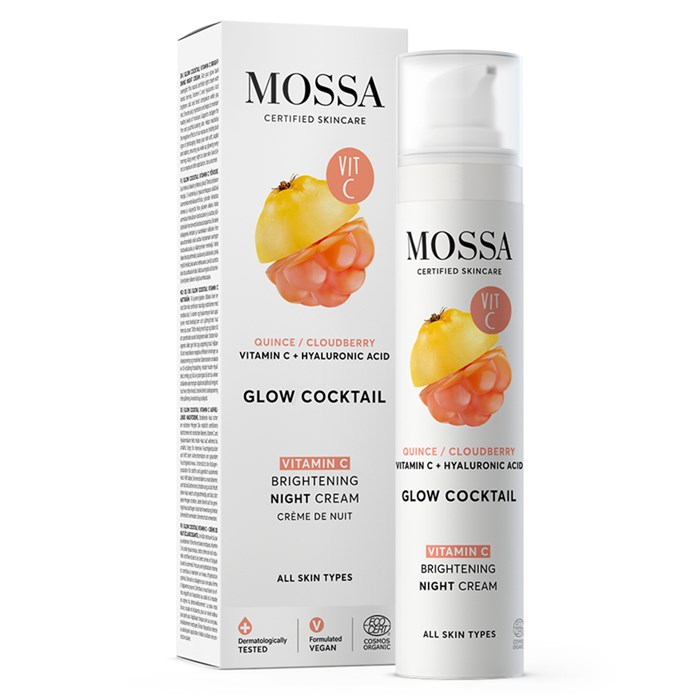 MOSSA GLOW COCKTAIL NIGHT CREME C-VITAMIN