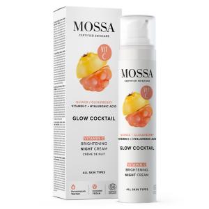 MOSSA GLOW COCKTAIL NIGHT CREME C-VITAMIN 
