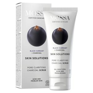 MOSSA SKIN SOLUTIONS CHARCOAL SCRUB 60ML