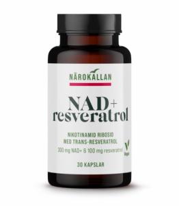 NÄROKÄLLAN NAD+ RESVERATROL 30KAP
