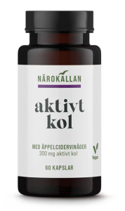 NÄROKÄLLAN AKTIVT KOL+ÄPPELCIDERVINÄGER 60KAP