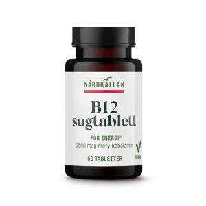 NÄROKÄLLAN  B12 SUGTABLETT 2500MCG