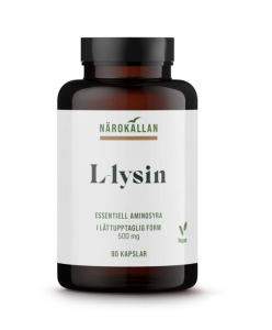 NÄROKÄLLAN L-LYSIN 500MG 90KAPSLAR