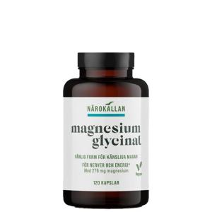NÄROKÄLLAN MAGNESIUM GLYCINAT 120 KAPSLAR
