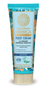 NATURA SIBERICA OBLEPIKHA FOOT CREAM ORGANIC HYDROLATE 75 ML