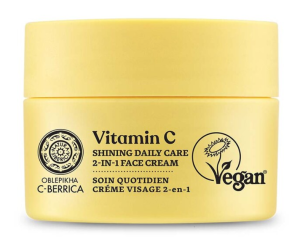 NATURA SIBERICA OBLEPIKHA C-BERRICA SHINING DAILY CARE 2-IN-1 FACE CREAM 50ML 