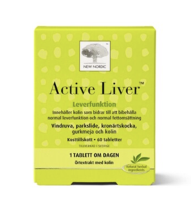 NEW NORDIC ACTIVE LIVER 60 TABLETTER