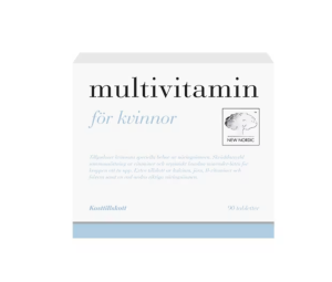 NEW NORDIC MULTIVITAMIN FÖR KVINNOR 90TAB