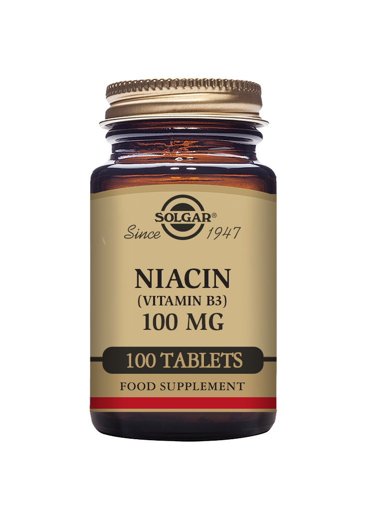 SOLGAR NIACIN 100MG 100 TAB