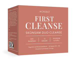 NORDBO FIRST CLEANSE 60 KAPSLAR