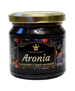 NORDIC CROWN ARONIA MARMELAD 210G