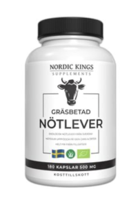 NORDIC KINGS GRÄSBETAD NÖTLEVER 180KAP