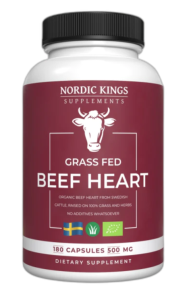 NORDIC KINGS NÖTHJÄRTA GRÄSBETAD EKO 180 KAPSL