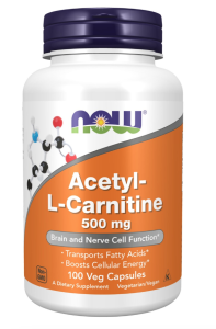 NOW ACETYL-L CARNITINE 100 KAPSLAR