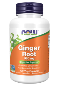 NOW FOODS GINGER ROOT 100 KAPSLAR
