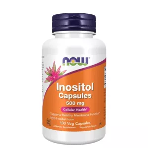 NOW FOODS INOSITOL 500MG 100 KAPSLAR 