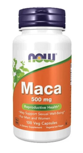 NOW MACA 500MG 100 VEG KAP
