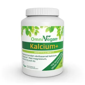 OMNIVEGAN KALCIUM+ 90 KAPSLAR