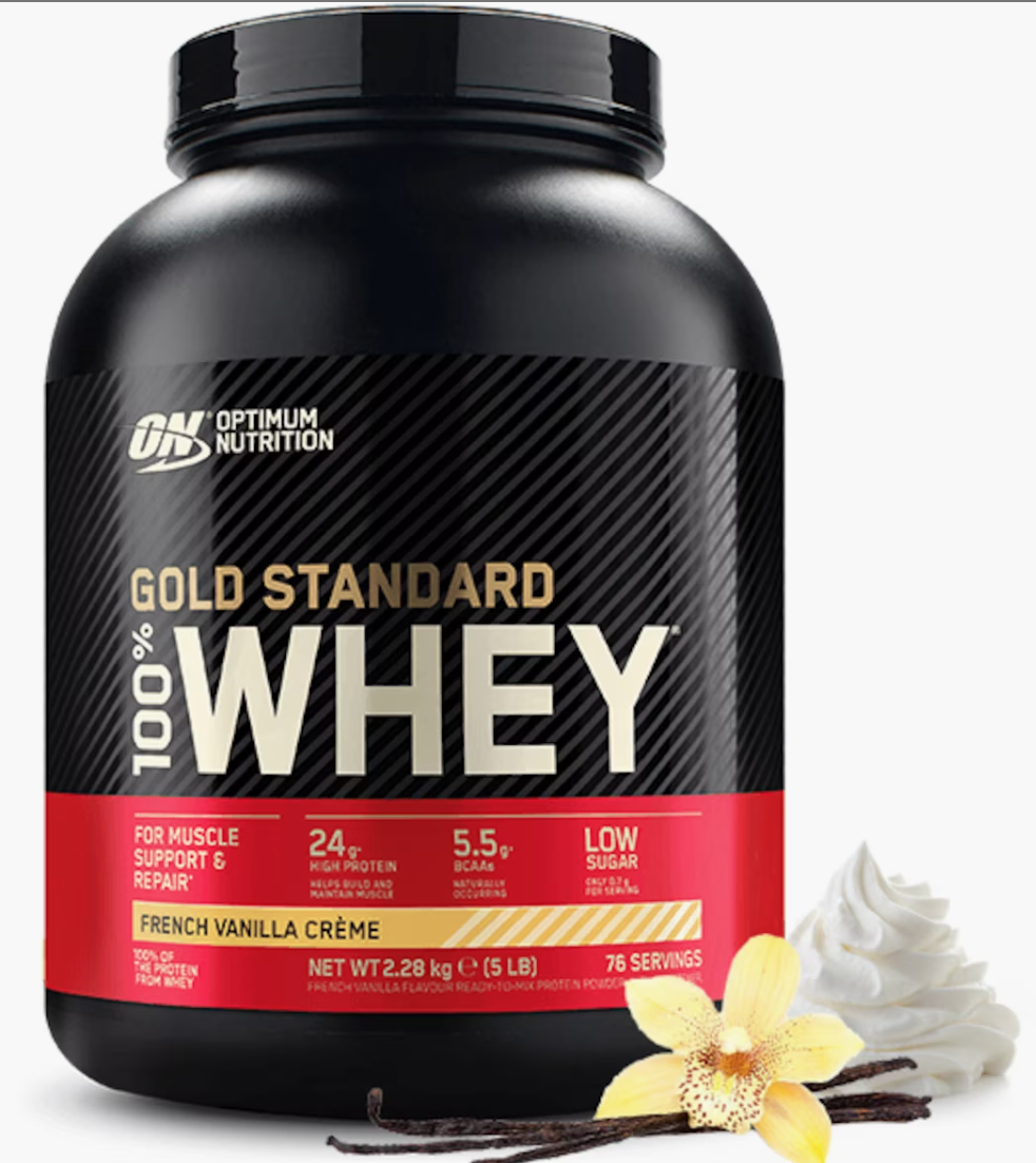 OPTIMUM NUTRITION GOLD STANDARD 100% WHEY FRENCH VANILLA 2,3KG