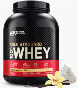 OPTIMUM NUTRITION GOLD STANDARD 100% WHEY FRENCH VANILLA 2,3KG 
