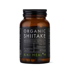 KIKI HEALTH ORGANIC SHIITAKE EXTRACT MUSHROOM 60K EKO