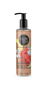 ORGANIC SHOP HYDRATING SHOWER GEL BELLINI -WATERMELON & PEACH 280ML