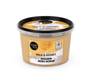 ORGANIC SHOP MILK & HONEY GOLDEN BODY SCRUB 250ML