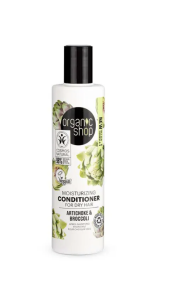 ORGANIC SHOP MOISTURIZING CONDITIONER FOR DRY HAIR ARTICHOKE & BROCCOLI 280ML
