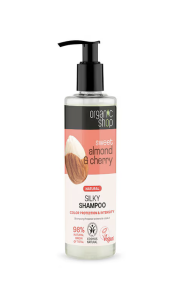 ORGANIC SHOP NATURAL SILKY SCHAMPOO SWEET ALOND & CHERRY 280ML