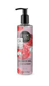 ORGANIC SHOP SENSE BOOSTING SHOWER GEL SWEET RASPBERRY 280ML