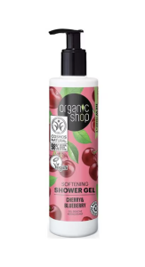 ORGANIC SHOP SOFTENING SHOWER GEL AND BLUEBERRY 280ML