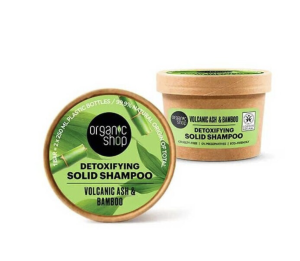 ORGANIC SHOP VOLUMUIZING SOLID SCHAMPO VOLCANIC ASH & BAMBOO 60G