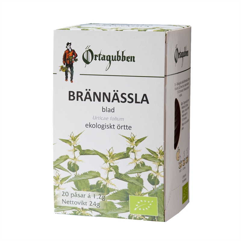 ÖRTAGUBBEN BRÄNNÄSSLA 20 PÅSAR