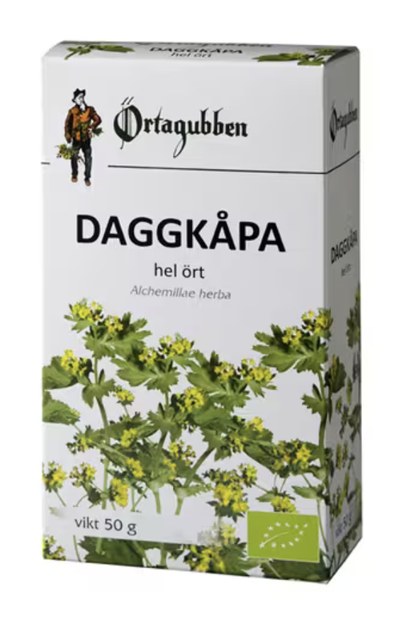 ÖRTAGUBBEN DAGGKÅPA  HEL ÖRT EKO 50 GR