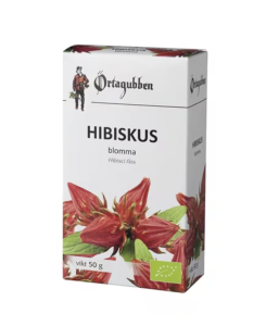 ÖRTAGUBBEN HIBISKUS HEL BLOMMA 50G