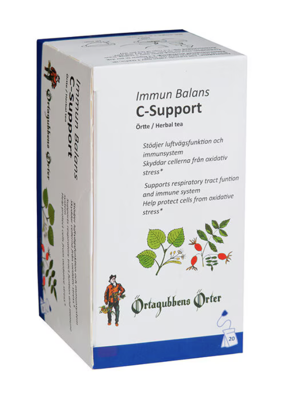 ÖRTAGUBBEN IMMUN BALANS C-SUPPORT 20 PÅSAR