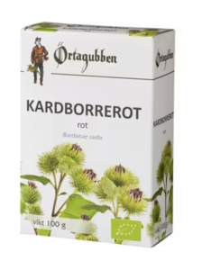 ÖRTAGUBBEN KARDBORRE ROT TE 100G