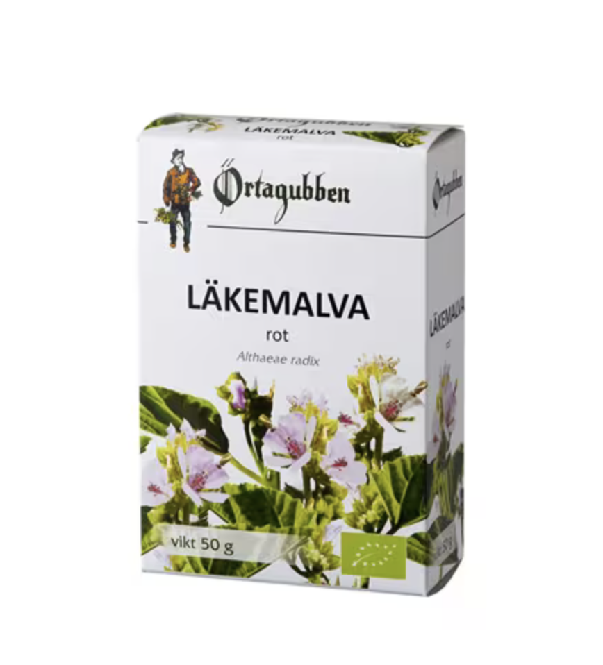 ÖRTAGUBBEN LÄKEMALVA ROT 50G