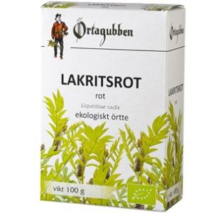 ÖRTAGUBBEN LAKRITSROT TE 100G