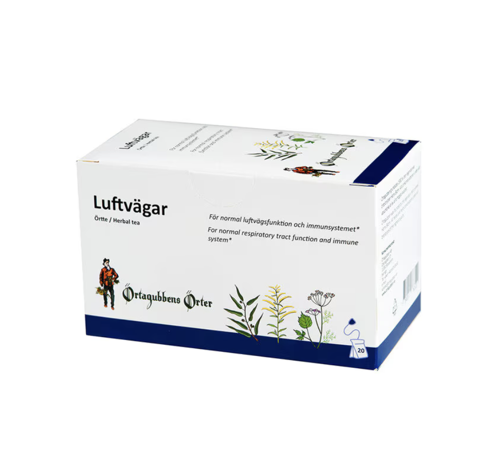 ÖRTAGUBBEN LUFTVÄGAR 20 PÅSAR