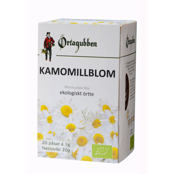 ÖRTAGUBBEN KAMOMILLBLOM 20 PÅSAR